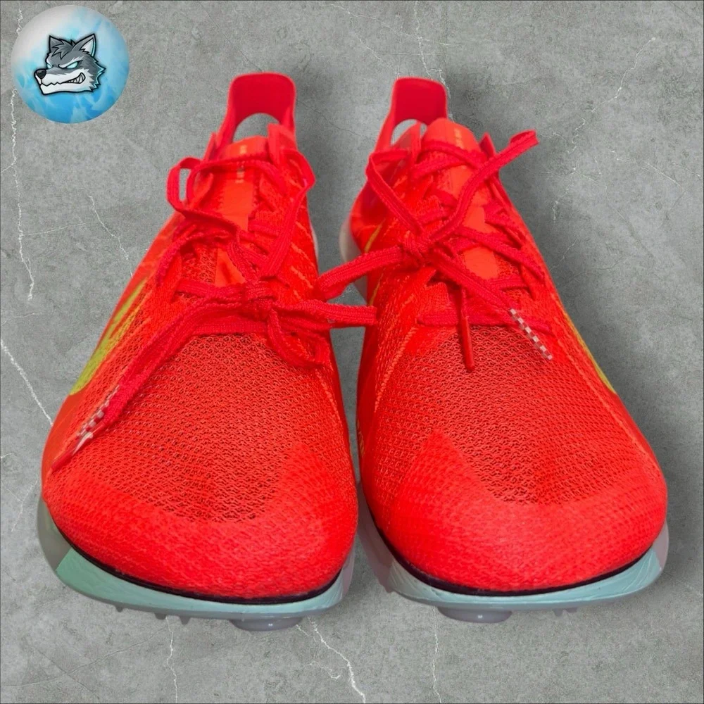 Nike Air Zoom Victory 2 Track Spikes Crimson Lime Blast Men Size 11.5 FD8411-600